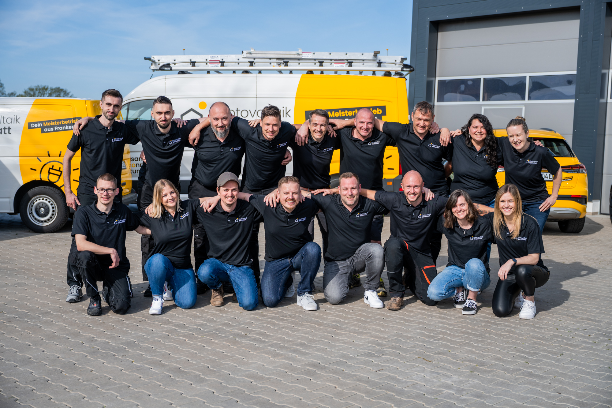 Team der Photovoltaik Werkstatt für Wärmepumpen