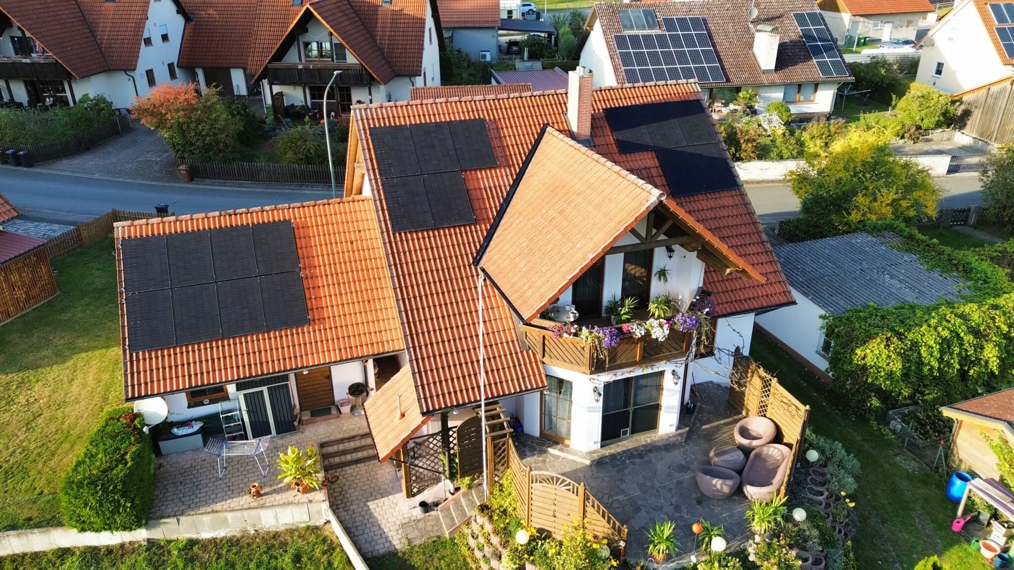 Photovoltaikanlage in Neumarkt auf einem Einfamilienhaus