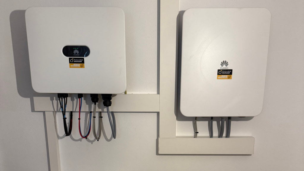Photovoltaik Wechselrichter und der Speicher